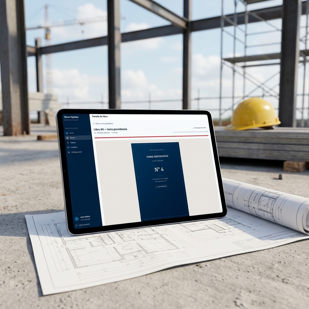 Libro de Obras Digital en Construcción